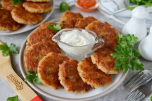 Драники картофельные с фаршем