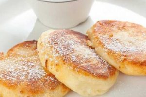 Пышные сырники из творога на сковороде классические