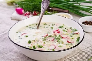 Окрошка на тане