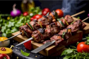 Шашлык из кролика
