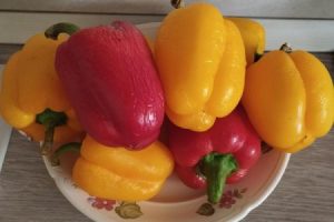 Рецепт: Перец болгарский маринованный – Вкусная заготовка на зиму!