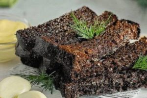 Домашние гренки с чесноком