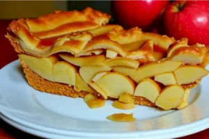 Шарлотка с творогом