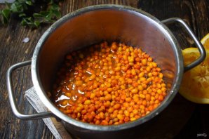 Варенье из облепихи и апельсинов