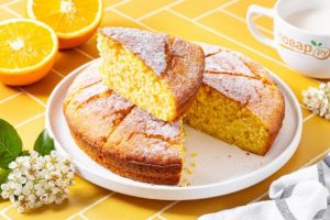 “Манник” на апельсиновом соке (постный)