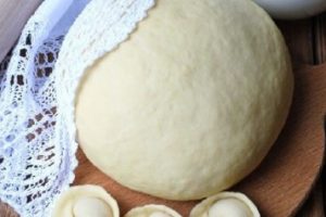 Тесто для пельменей
