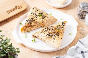 Лаваш с сыром в духовке