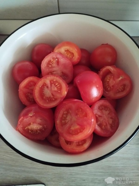 Рецепт: Лечо из томатов и болгарского перца на зиму - Просто и вкусно!
