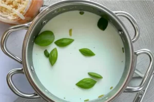 Молочный суп с вермишелью