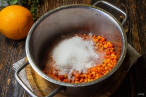 Варенье из облепихи и апельсинов