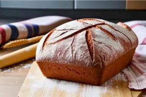 Ржаной постный хлеб в хлебопечке
