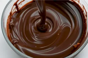 Желе из сметаны и какао